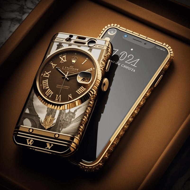 Rolex Gold Smartphone